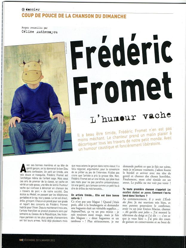Site Officiel De Frederic Fromet Merci C Est Gentil Site Officiel De Frederic Fromet Merci C Est Gentil